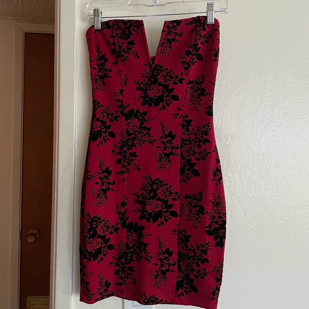 Strapless Mini Dress - Picture 2 of 6